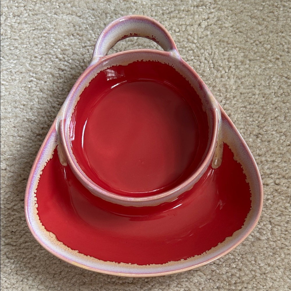 LTD Commodities Red Ceramic Baked Brie Dish